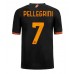 AS Roma Lorenzo Pellegrini #7 Replika Tredje matchkläder 2023-24 Korta ärmar